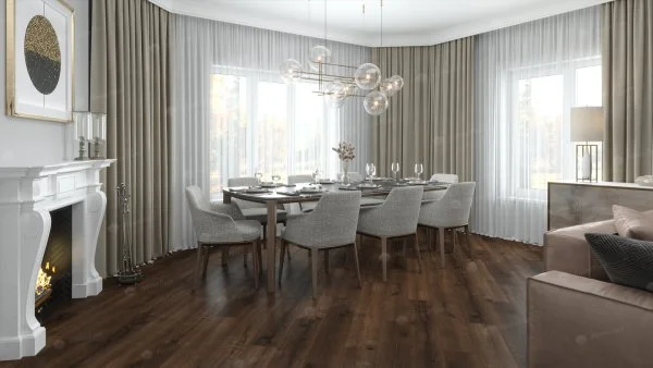 Каменно-полимерная плитка Alpine Floor Real Wood Дуб Мокка ECO 2-2, 6 мм 43 класс в Кемерово