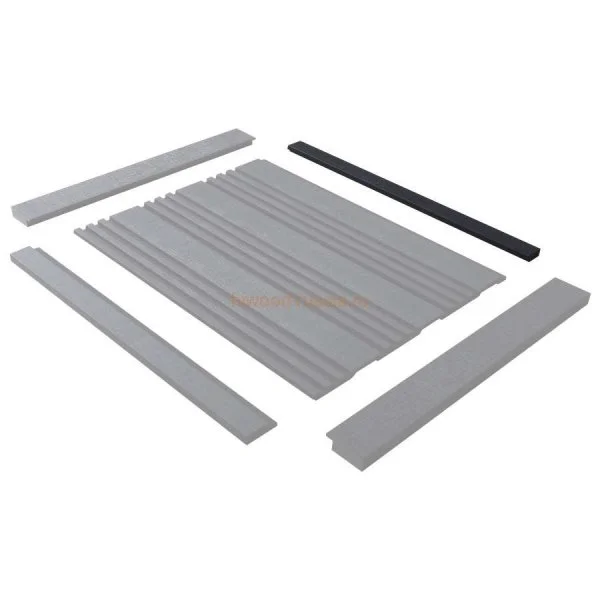 Финишный молдинг LF124B BK114K левый декорированный (31х12х2700мм) в Кемерово