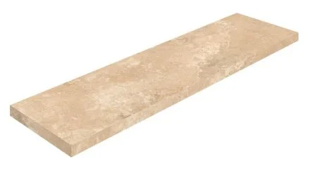 Керамогранит Coliseum Аурелия Беж Ступень угловая левая (Натуральный, 33х120) в Кемерово