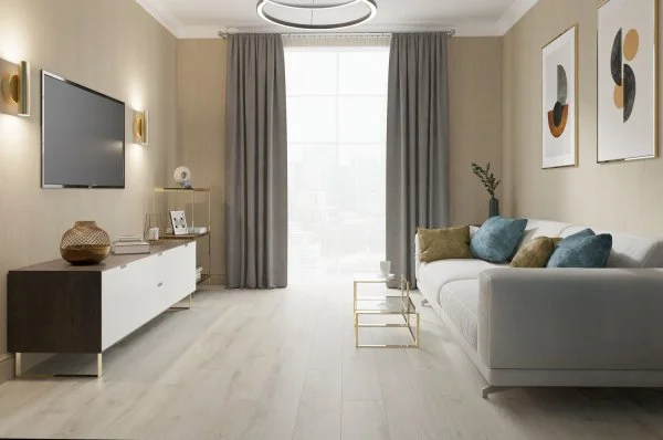 Ламинат Egger PRO 8/32 Дуб Кортина белый EPL034 в Кемерово