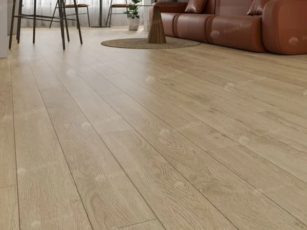 Каменно-полимерная плитка Alpine Floor Grand Sequoia Village Миндаль ECO 11-607 4мм, 43 класс в Кемерово