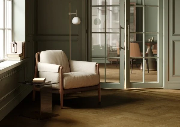 Паркетная доска Quartz Parquet Штучный паркет Дуб Кедровый Латте 44-1258-59 в Кемерово