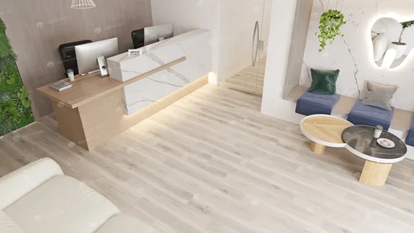 Кварц-виниловая плитка Alpine Floor Ultra Дуб Полярный ЕСО 5-19 2 мм. 34 класс в Кемерово