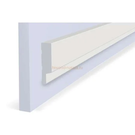 Финишный молдинг LF124A NP правый белый (42х12х2700мм) в Кемерово