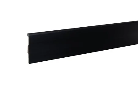 Плинтус дюрополимерный Bonkeel 02 Черный (80х14х2000 мм) в Кемерово