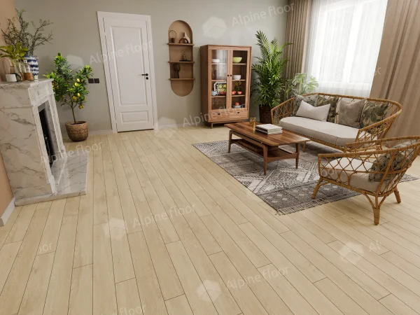 Каменно-полимерная плитка Alpine Floor Grand Sequoia Village Камфора ECO 11-507 4мм, 43 класс в Кемерово