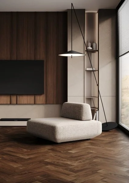 Паркетная доска Quartz Parquet Штучный паркет Орех Американский 44-400-29 в Кемерово