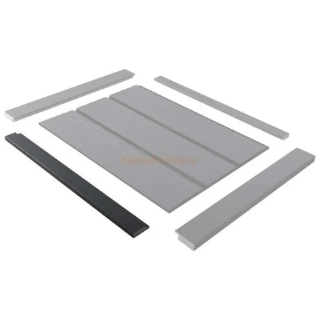 Финишный молдинг LF124A GR15K правый декорированный (42х12х2700мм) в Кемерово