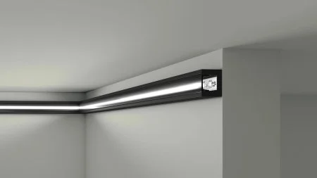 Профиль NMC Wallstyl IL12 Black (25х20х2000мм) в Кемерово