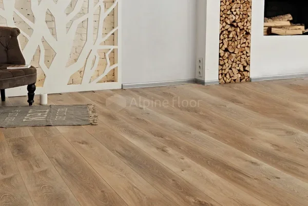 Кварц-виниловая плитка Alpine Floor Premium XL Дуб Природный Изысканный ЕСО 7-6, 8 мм. 43 класс в Кемерово