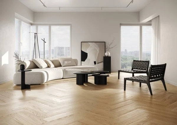 Паркетная доска Quartz Parquet Английская Ёлка Дуб Тоскана 33-407 в Кемерово