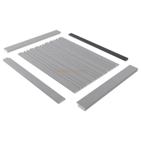 Финишный молдинг LF124B GR3 левый декорированный (31х12х2700мм) в Кемерово