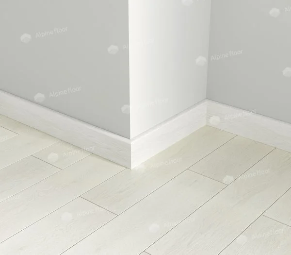 Кварцевый плинтус Alpine Floor Parquet Light 13-0 Белый в Кемерово