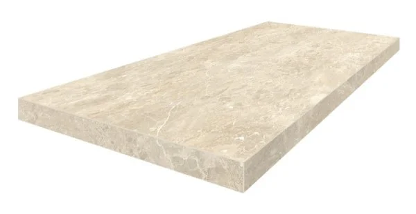 Керамогранит Coliseum Да Винчи Беж Ступень угловая левая (Натуральный, 33х60) в Кемерово