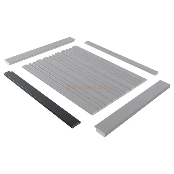 Финишный молдинг LF124A GR3 правый декорированный (42х12х2700мм) в Кемерово