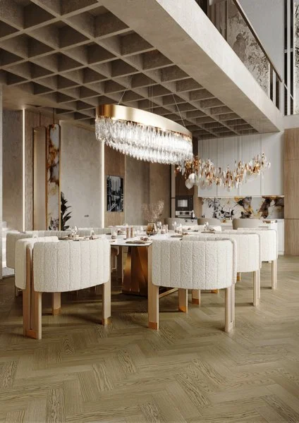 Паркетная доска Quartz Parquet Штучный паркет Дуб Конго 44-1258-54 в Кемерово