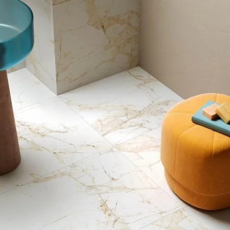 Керамогранит Coliseum Канова Уайт 60х120 (Натуральный и Реттифицированный) в Кемерово