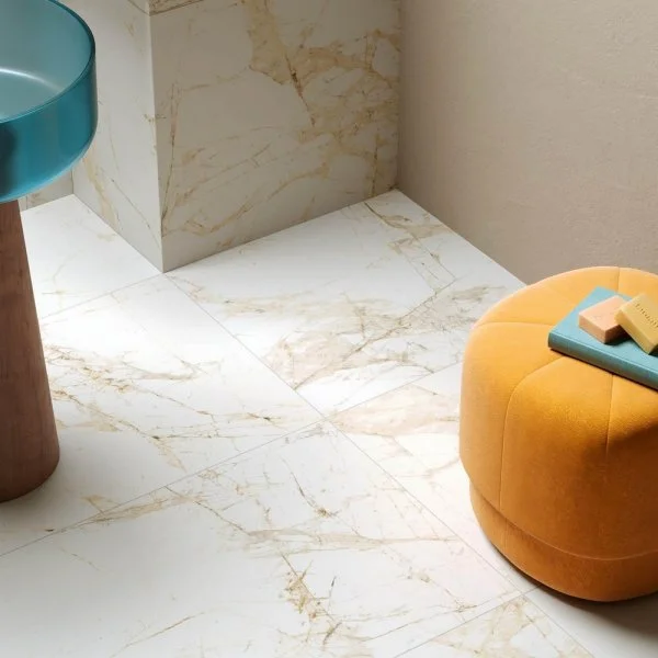 Керамогранит Coliseum Канова Уайт 60х120 (Натуральный и Реттифицированный) в Кемерово