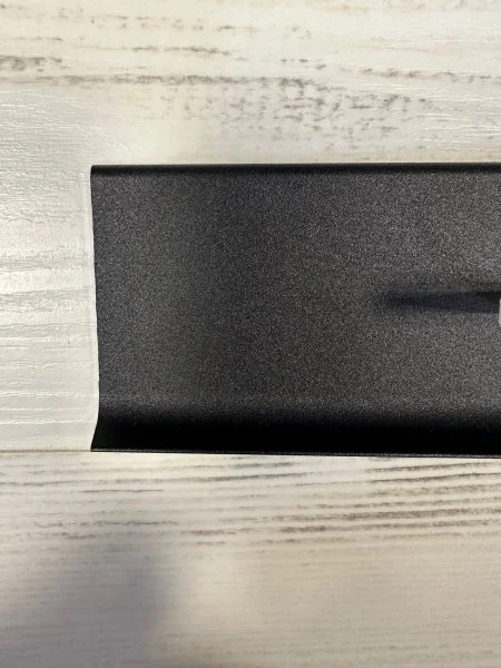 Алюминиевый плинтус Bonkeel ПЛ80 515л Черный (78,5х11,2х2500мм) в Кемерово