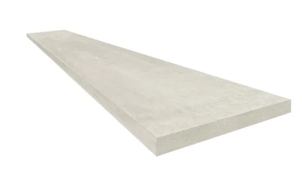 Керамогранит Coliseum Экспо Уайт Ступень угловая правая (Натуральный, 33х60) в Кемерово