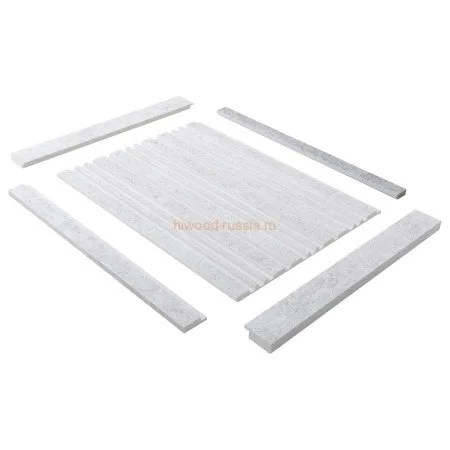 Финишный молдинг LF124B W50 левый декорированный (31х12х2700мм) в Кемерово