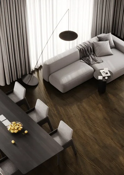 Паркетная доска Quartz Parquet Классик 7 мм Дуб Брауни 413 в Кемерово