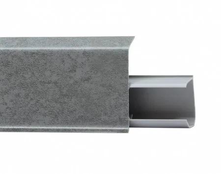 Пластиковый плинтус Royce №551 Грей (55х23х2200мм) в Кемерово