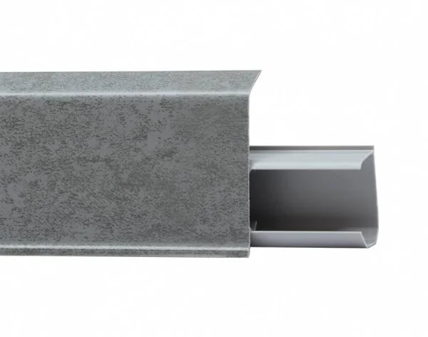 Пластиковый плинтус Royce №551 Грей (55х23х2200мм) в Кемерово