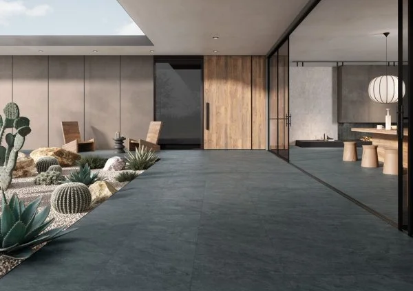 Керамогранит Vitra QuarStone Антрацит 60х60 (Натуральная и Реттифицированная) в Кемерово