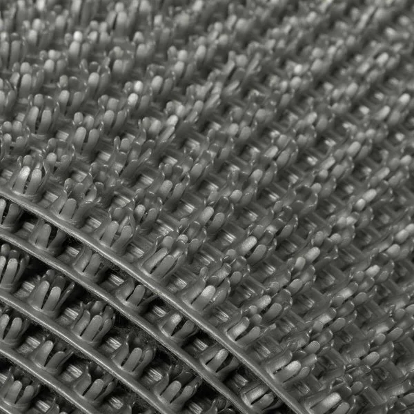 Щетинистое покрытие Альфа-Стиль 128 Серый металлик - 0,9х15 м. пог в Кемерово