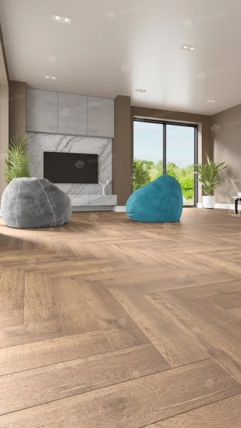 Каменно-полимерная плитка Alpine Floor Parqet Light Дуб Royal ECO 13-2, 4 мм 43 класс в Кемерово