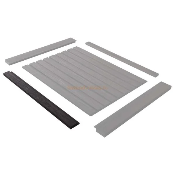 Финишный молдинг LF124A BR395 правый декорированный (42х12х2700мм) в Кемерово