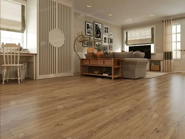 Каменно-полимерная плитка Alpine Floor Grand Sequoia Village Макадамия ECO 11-1007 4мм, 43 класс в Кемерово