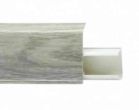 Пластиковый плинтус Royce №549 Дуб Альба (55х23х2200мм) в Кемерово