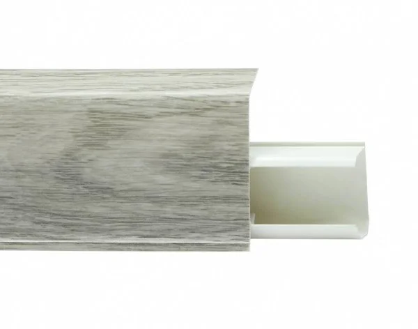 Пластиковый плинтус Royce №549 Дуб Альба (55х23х2200мм) в Кемерово