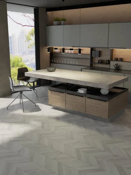 Ламинат Egger PRO 8/33 4V Large Дуб Кестинкорт Пепел левая EPL243F4CL в Кемерово