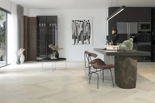 Паркетная доска Quartz Parquet Английская Ёлка Дуб Песочный 33-408 в Кемерово