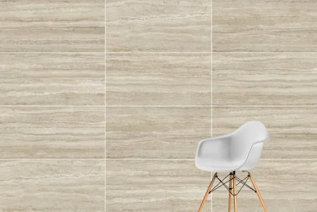 Керамогранит Vitra CityStone Травертин Линейный 60х120 (Натуральная и Реттифицированная) в Кемерово