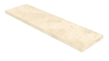 Керамогранит Coliseum Аурелия Уайт Ступень угловая правая (Натуральный, 33х120) в Кемерово