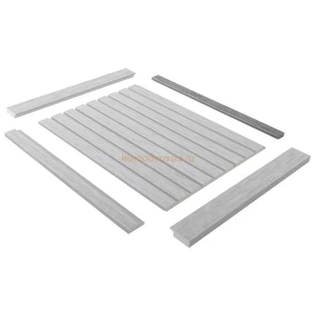 Финишный молдинг LF124B GN68 левый декорированный (31х12х2700мм) в Кемерово