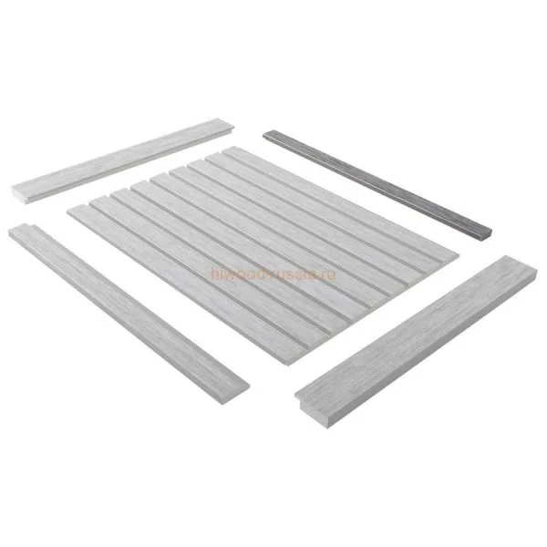 Финишный молдинг LF124B GN68 левый декорированный (31х12х2700мм) в Кемерово