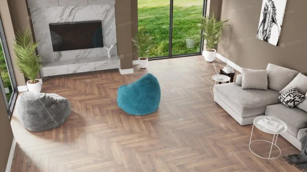 Каменно-полимерная плитка Alpine Floor Parqet Light Дуб Royal ECO 13-2, 4 мм 43 класс в Кемерово