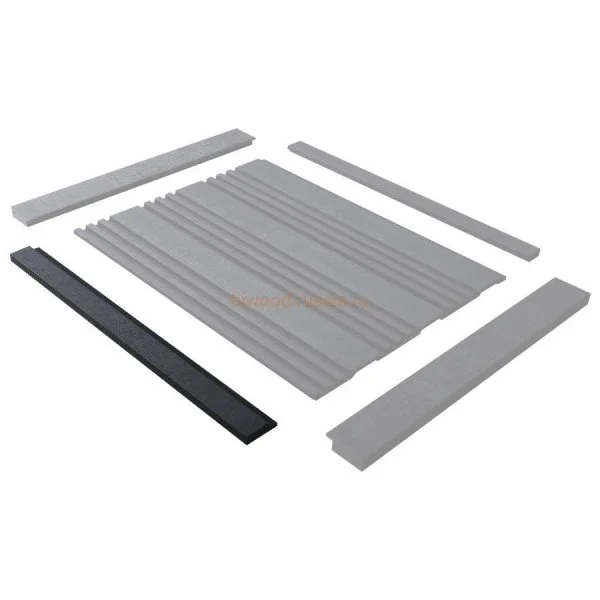 Финишный молдинг LF124A BK114K правый декорированный (42х12х2700мм) в Кемерово