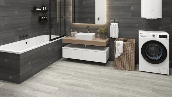 Кварц-виниловая плитка Alpine Floor Premium XL Дуб Платина ЕСО 7-14, 8 мм. 43 класс в Кемерово