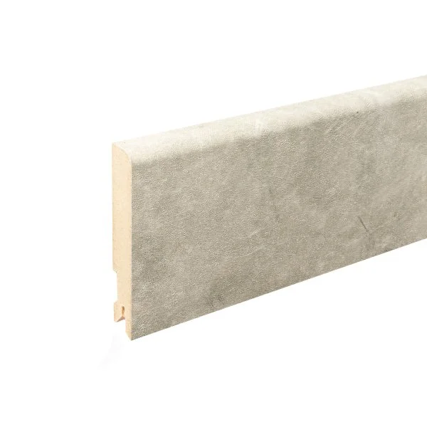 Плинтус MDF Bonkeel 24066 Бетон Лофт Светлый (80х16х2400 мм) в Кемерово