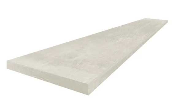 Керамогранит Coliseum Экспо Уайт Ступень угловая левая (Натуральный, 33х60) в Кемерово