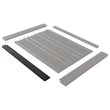 Финишный молдинг LF124A BR395K правый декорированный (42х12х2700мм) в Кемерово