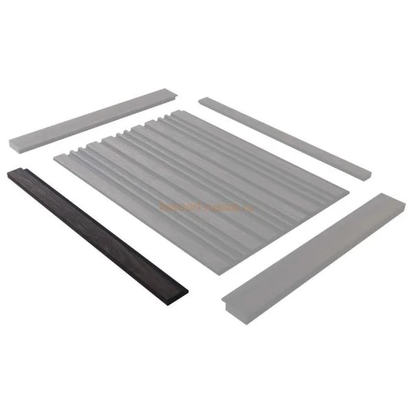 Финишный молдинг LF124A BR395K правый декорированный (42х12х2700мм) в Кемерово