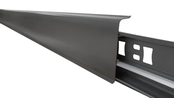 Плинтус пластиковый Arbiton INDO70 220 Чёрный матовый 2.5 м в Кемерово