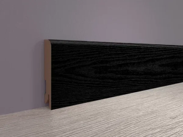 Плинтус MDF Bonkeel 24033 Чёрное Дерево (80х16х2400 мм) в Кемерово